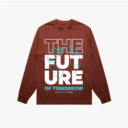 Future Of Tomorrow Long Sleeve | Clay