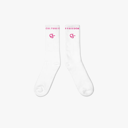 The Horizon Socks • Sunset Pink